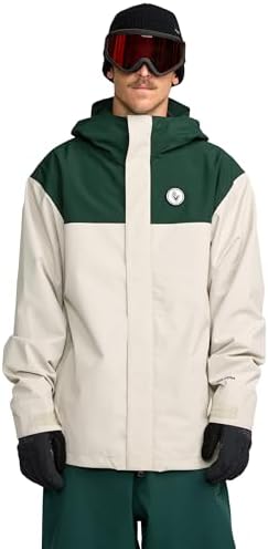 Amazon.com : Volcom Men's L Gore-Tex relaxed Fit Snowboard Jacket